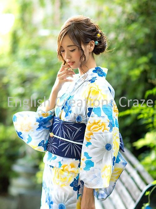 Mujeres kimonos jacquard