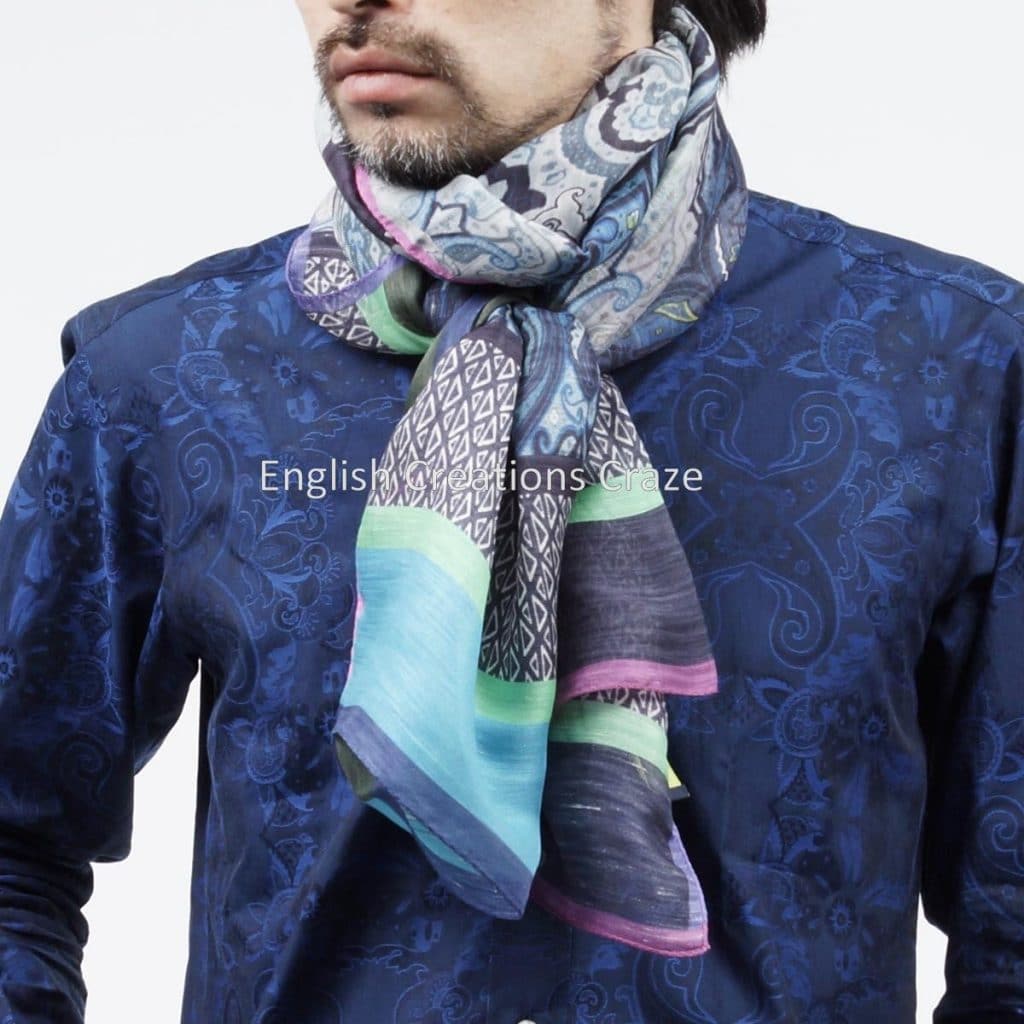 Männer gedruckte Schals